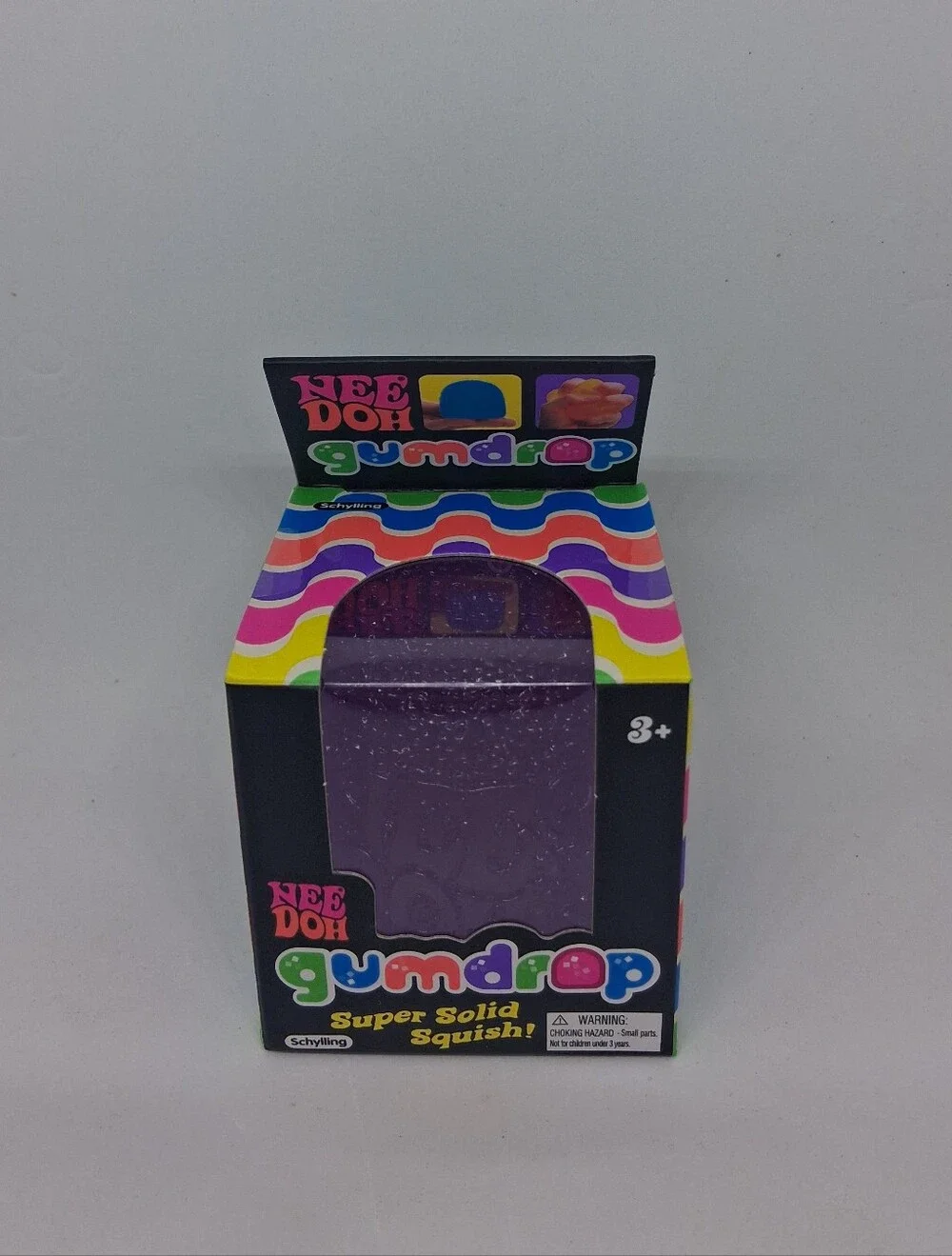 Needoh Gumbrop Super Solid Squish - Purple